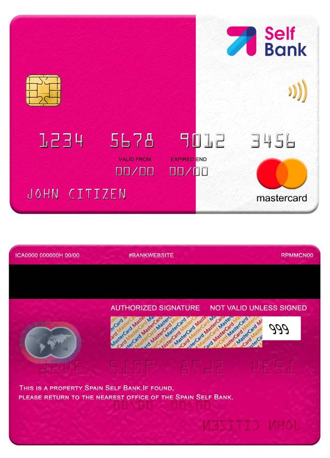 Spain Self Bank mastercard